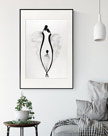 Obraz 50X70 cm wykonany ręcznie, MiniMalArt