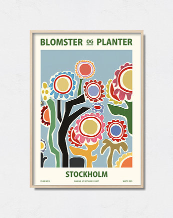 Plakat botaniczny "Stockholm", Pas De LArt