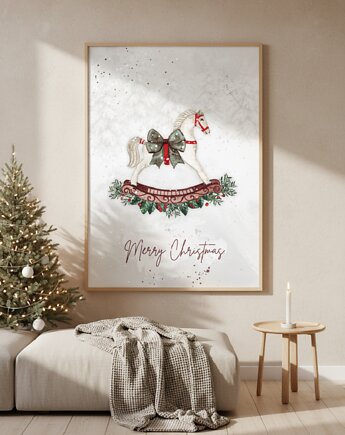 Plakat Rocking horse, Well Done Shop