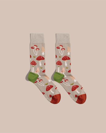 Skarpetki  Mushrooms - Grzybki, Banana Socks