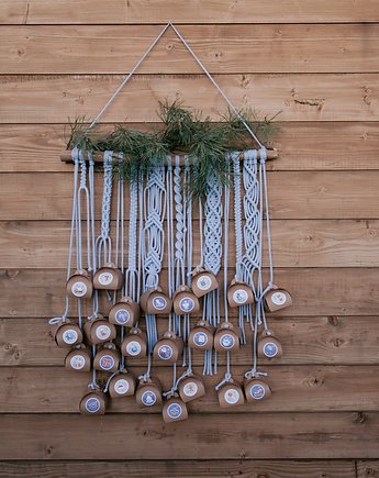 Kalendarz adwentowy dla dziecka DOSTĘPNY od ręki!!! /dodatki świąteczne, manufaktura_wadoshka