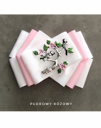 Drzewko szczęścia! Brosza z drzewem. NEW, Pudrowy Różowy