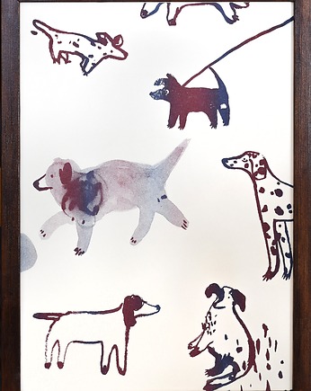 Grafika Walking the dog, Richie Acapulco