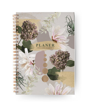 Planer Dzienny Niedatowany A5 Collage Garden, Planerum