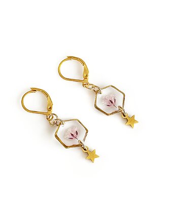 Kolczyki wiszące z kwiatami, Colie