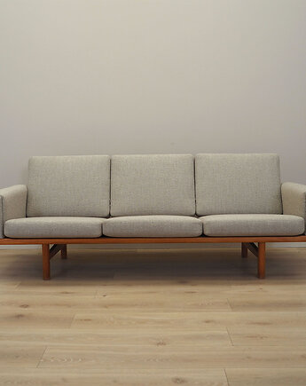 Sofa jesionowa, lata 60, duński design, Hans. J. Wegner, Getama, Przetwory design