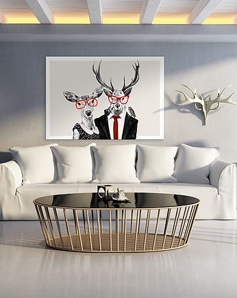 OBRAZ NA PŁÓTNIE -  120x80cm LOVE, OKAZJE - Prezent na Wesele