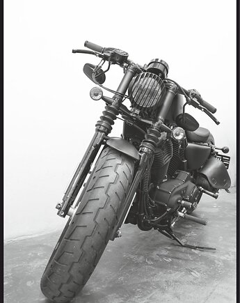 Plakat "Stary motocykl", Fotobloki and decor