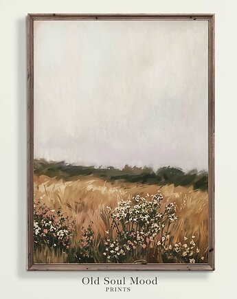 Plakat Vintage Moody Landscape 2 Krajobraz, Old Soul Mood Prints