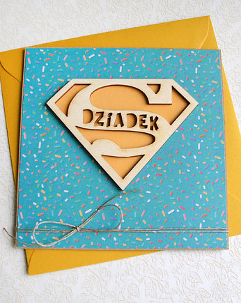 Super Dziadek : kartka na Dzień Dziadka, OSOBY - Prezent dla dziadka