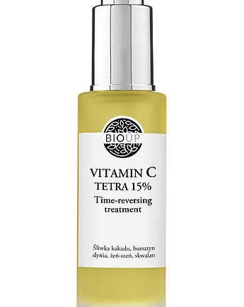 Vitamin C Tetra 15% Time-reversing treatment luksusowe serum, BIOUP 