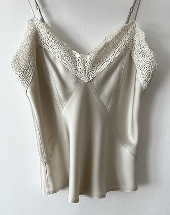 Top z koronką i regulowanymi ramiączkami Celine, Volie Line