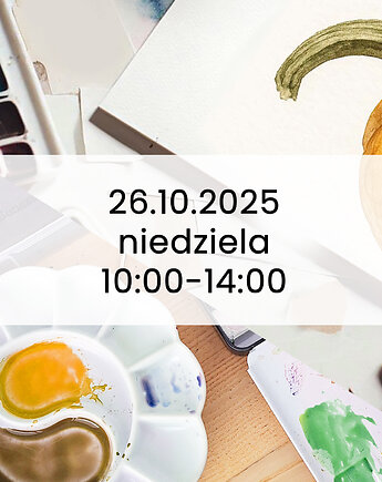 Warsztaty malarskie akwareli Podstawy rysunku pędzlem Dynia 26.10.2025, Inkkolor