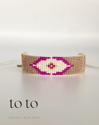 Bransoletka Fuchsia, ToTo Yewellery Handmade
