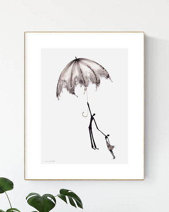 Obraz 30X40 cm malowany ręcznie, MiniMalArt