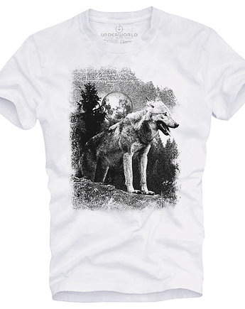 T-shirt męski UNDERWORLD Wolf in mountains, UNDERWORLD