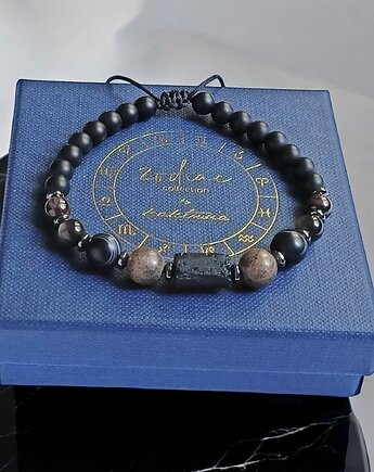 SKORPION - zodiac collection - bransoletka regulowana ONE SIZE, kaktusia