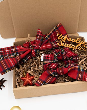 Zestaw prezentowy Krata, wu handmade