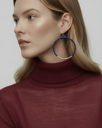 SPACE BLUE duże zamszowe koła, Woo Hoo