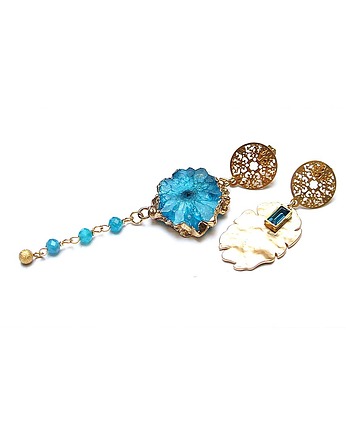 Kolczyki Alloys Collection  /Odd/ - Variations  vol. 18, KiKa pracownia