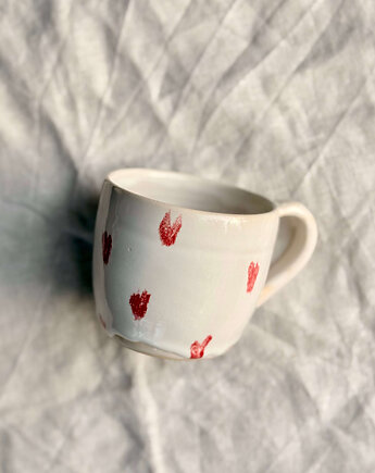 Kubek Hearts, JD loves CERAMICS