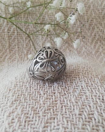 Duży regulowany pierścionek, Atelier Cykada