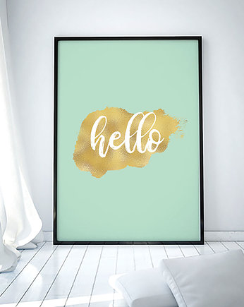 Plakat Hello, COLORMINT