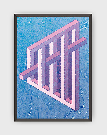 Plakat Impossible Interwined, megurum.art