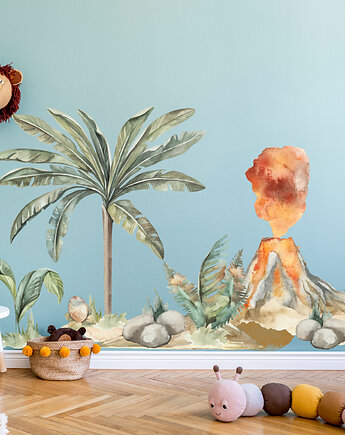 Wulkan, palma i rośliny , Mała Pracownia DK