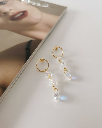 Kolczyki - Kryształy Marki Swarovski, Alessandra unique