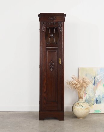 Słupek dębowy, duński design, lata 50, produkcja: Dania, Przetwory design