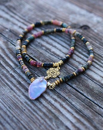 Naszyjnik z turmalinów