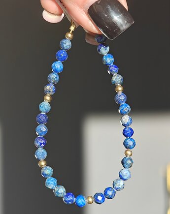 Bransoletka lapis lazuli, NESSING handmade