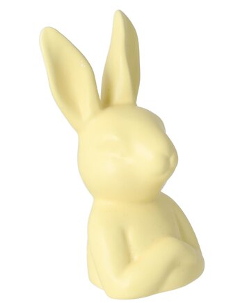 Figurka -zamyślony królik 27x15x13 cm PENSEMA żółty, MIA home