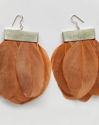 PIÓRKO kolczyki, Katarzyna Kaminska ART