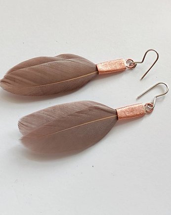 PIÓRKO kolczyki, Katarzyna Kaminska ART