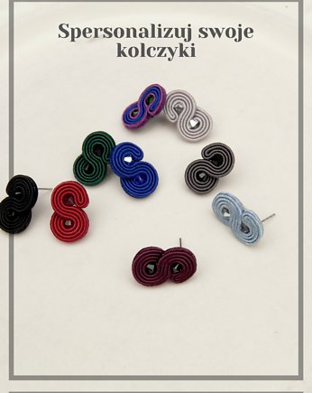Spersonalizowane kolczyki mini, maanuela