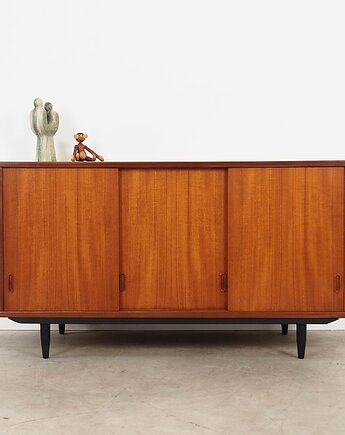 Komoda tekowa, duński design, lata 70, produkcja: Dania, Przetwory design