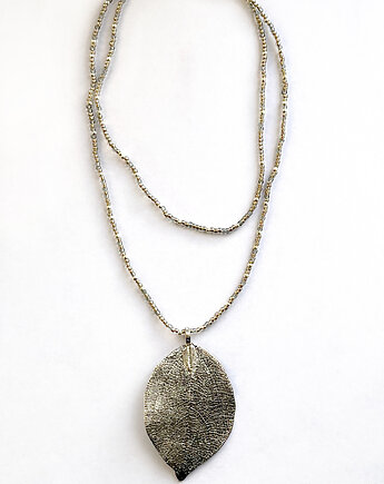 Naszyjnik liść opalizujący, Blackballoon