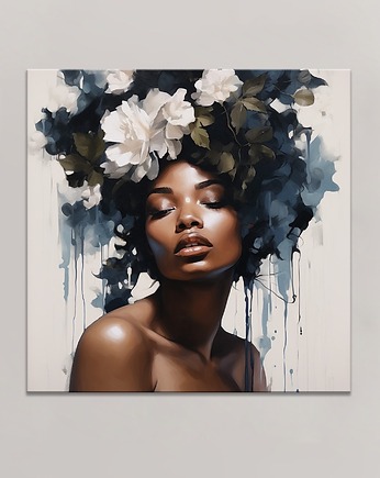 Obraz na płótnie - portret kobiety 3, AnnSayuri ART