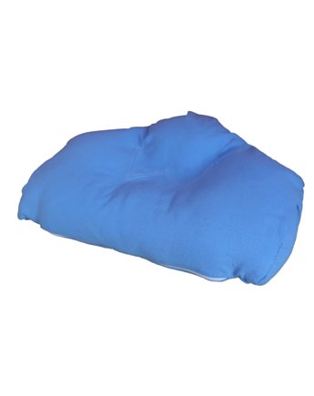 Poduszka do spania na wznak, profilowana, z łuską gryki,  ergonomiczna, suNew