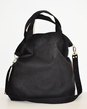 Torba hobo XXL - czerń, PRACOWNIA 166