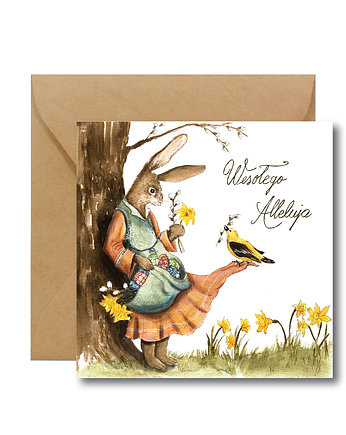 Wesołego Alleluja - kartka na Wielkanoc, HI LITTLE