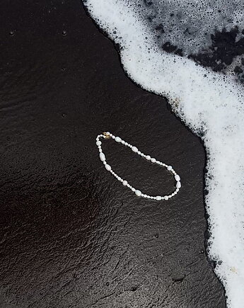 Naszyjnik PRAIA perłowy klasyczny naszyjnik mix pereł, LEO jwlr