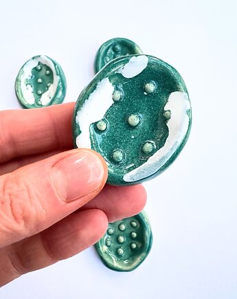 Kamień antystresowy, worry stone , miziak, Glina & Lina