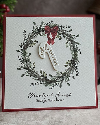 Personalizowana kartka na Boże Narodzenie, BN 28, Anna Art and Crafts