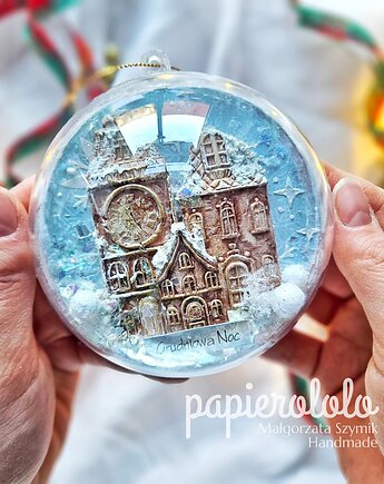 Bombka z kamieniczkami 1, papierololo
