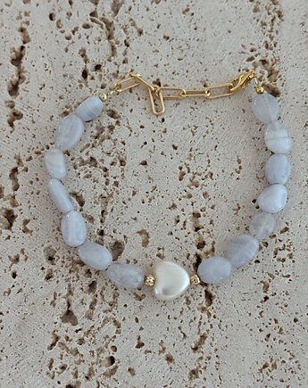 Bransoletka  Chalcedon, Chmolowska Jewellery
