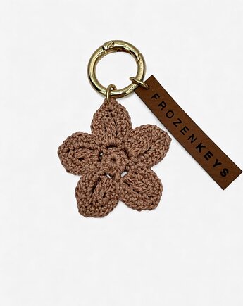 Brelok Kwiat Beżowy, Frozen Keys