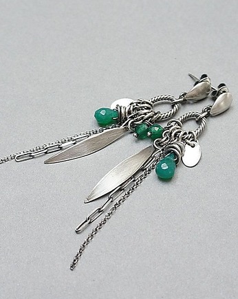 Kolczyki srebrne Zielone kły vol. 3 , Katia i krokodyl